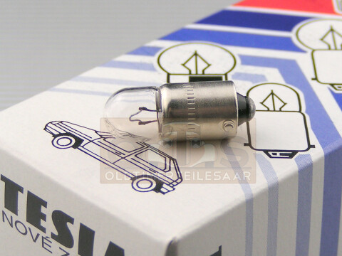 TESLA Glühlampe 6V 3W Ba9s 9x24