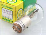 Dr. G. Fischer Glühlampe 24V 45/40W Ba20d 35x66...