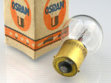 Osram Glühlampe 7530 12V 15W Ba15s 25x44 messing