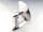 American Style Aussenspiegel Chrom flaches Glas 105 mm