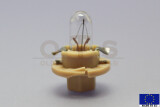Kunststoffsockellampe 12V 1,5W BX8,4d beige