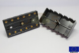 Sicherungsdose 6-polig inkl. 8A Sicherungen schwarz 90x45mm