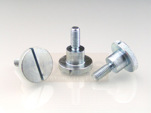 5.8 blank DIN 464 Rändelschraube M 6 x 25 hohe Form