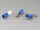Flachstecker 6,3mm 1,5-2,5qmm Iso-Crimp PVC blau
