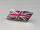 Flying Union Jack Metallabzeichen 35 x 20 mm selbstklebend