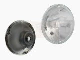 7 Zoll H4 Scheinwerfer mit Standlicht flaches Glas E geprüft