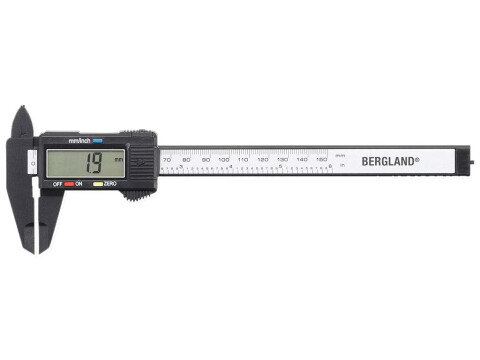 BGS Digitale Schieblehre Messschieber Messbereich 150 mm