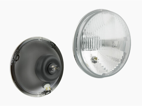 7″ Zoll – 178 mm LED Scheinwerfer rund Zugelassen mit E-Nummer