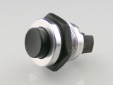 Starterknopf Chrom / schwarz 22 mm Deutz Holder