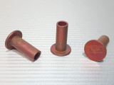 Kupfernieten halbhohl 6x15 Bremsbelagnieten DIN 7338 B