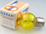 OSRAM Glühlampe 12V 35/35W Ba21d 39x60 GELB