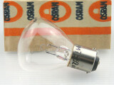 OSRAM Glühlampe 6V 25W Ba15s 35x52 NOS