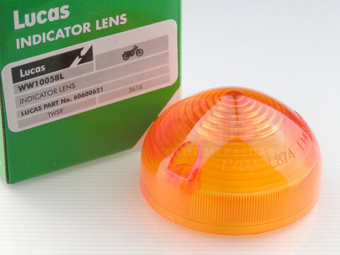 LUCAS Blinkerglas für 3 & 5" Blinker Motorrad L760 L874