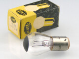 HELLA Schlepper Glühlampe 6V 15W Bax15d 25x50 kl. sw...