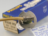 PHILIPS H3 Glühlampe 6V 55W PK22s Prüfzeichen NOS
