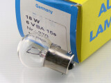 ELVELUX Glühlampe 6V 18W Ba15s 25x44 niedrig...