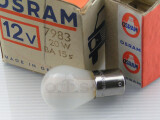 OSRAM Glühlampe 12V 20W Ba15s 25x47 gefrostet