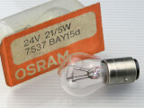 OSRAM 24V 21/5W Bay15d Brems- Schlusslicht 25x47 E-geprüft