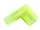 Winkel-Flachsteckhülse 6,3mm gelb 2,5-6,0mm² Nylon vollisoliert