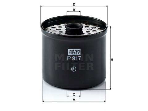 MANN Benzinfilter P917x Alfa Audi Citroen uvm NOS