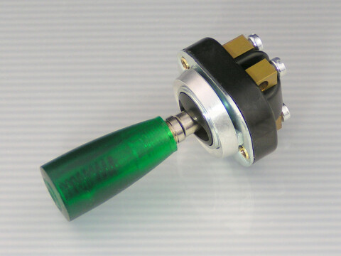 Kippschalter Blinkerschalter grün beleuchtet Ein-Aus-Ein