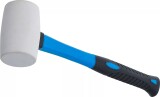 BGS Gummihammer | Fiberglasstiel | weißer Kopf |...