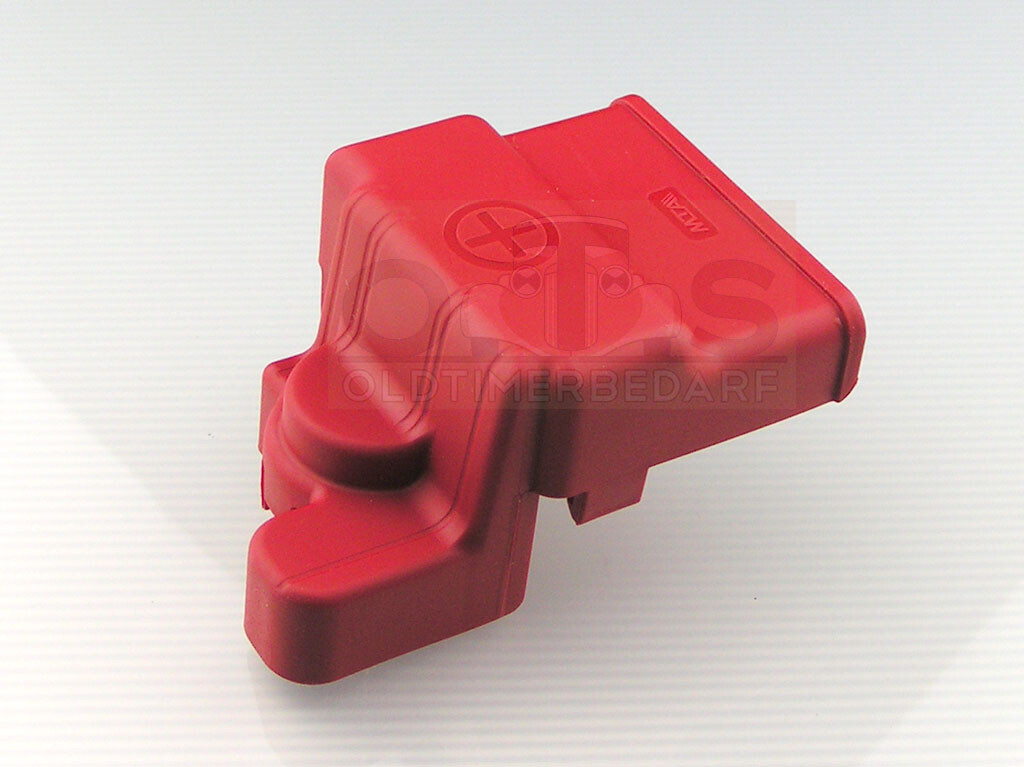 Schutzkappe für Batterie-Polklemmen rot Plus
