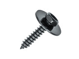 4,2 x 20 Kombi-Blechschraube U-Scheibe schwarz