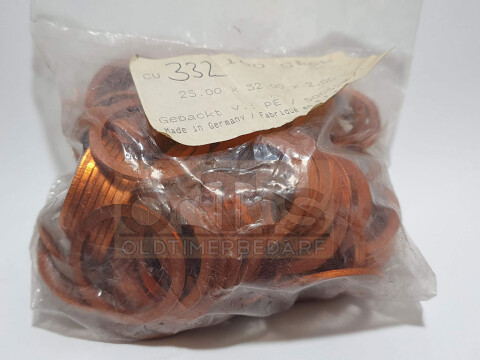 Kupfer Dichtring 25x32x2 DIN 7603 Form A