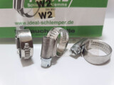 IDEAL Schlauchschelle W2 Edelstahl 12-20 mm, 9mm Band