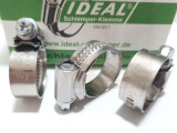 IDEAL Schlauchschelle W2 Edelstahl 16-25mm, 12mm Band