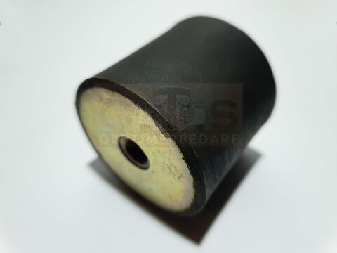 Gummi-Metall-Puffer 2 x M10 Innengewinde 50x45 - 1b Qualität