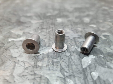 GESIPA Blindnietmuttern Alu glatt M4 x 6 x 11