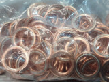 10 x Kupfer Fülldichtring 10x16x1,5 DIN 7603 Form C