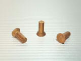 10 x Senkkopf Kupfernieten 4x10 DIN 661
