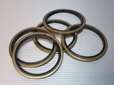 48,7 x 59 x 3,0 Bonded Seal Schraubendichtung Stahl NBR