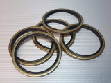 48,7 x 59 x 3,0 Bonded Seal Schraubendichtung Stahl NBR