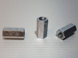 M6x20 mm Verbindungsmutter Distanzmuffe 6-kant verzinkt