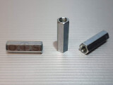 M5x25 mm Verbindungsmutter Distanzmuffe 6-kant verzinkt