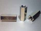 M16x60 mm Verbindungsmutter Distanzmuffe 6-kant verzinkt