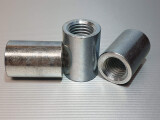 M20x40 mm Verbindungsmutter Distanzmuffe rund verzinkt
