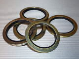 22,7 x 31 x 2,0 Bonded Seal Schraubendichtung Stahl NBR