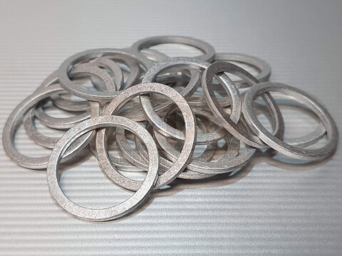 10 x Aluminium Dichtring 24x30x2 DIN 7603 Form A