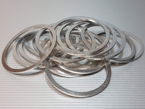 5 x Aluminium Dichtring 45x52x2 DIN 7603 Form A