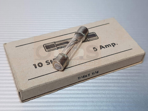 Glasrohrsicherung 5A 6,3 x 32mm