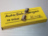Glasrohrsicherung 14A 6,3 x 22 mm