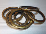 42,7 x 53 x 3,0 Bonded Seal Schraubendichtung Stahl NBR