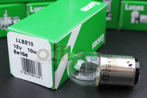 TRIFA Kfz Röhrenlampe 12V 10W Ba15s 16x36 E-geprüft