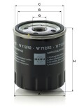 MANN Filter W 712/42 Ölfilter