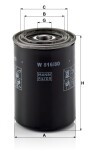 MANN Filter W 816/80 Ölfilter